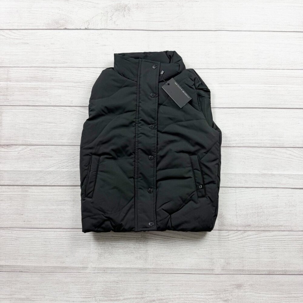 NWT Little Bipsy Black Puffer Vest 4-5T Outerwear Kids